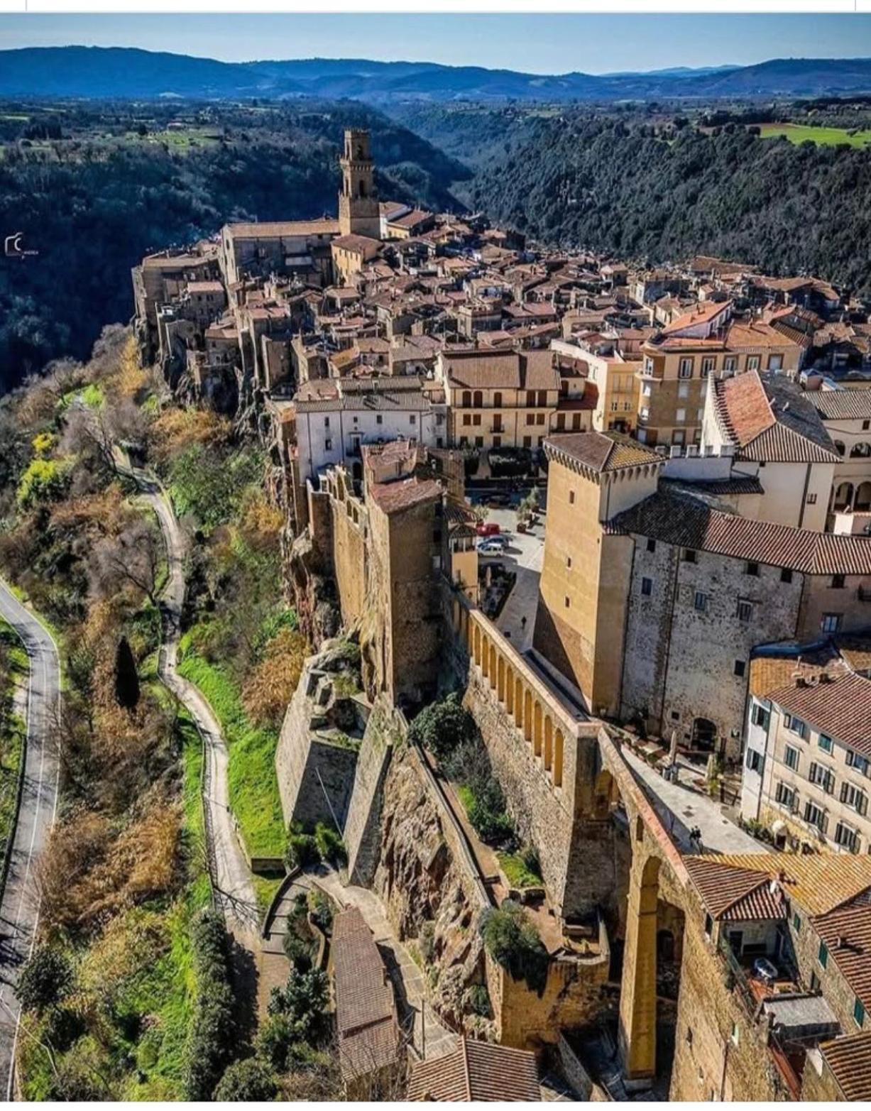 Casa Della Rosa Villa Pitigliano Exterior foto